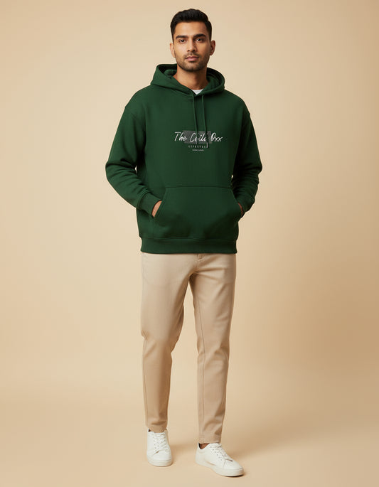 The chill Oxx Premium Oversized Hoodie Green